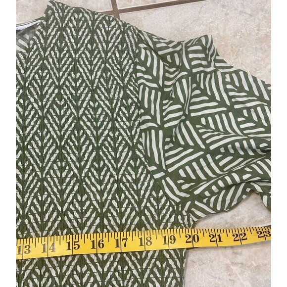 Michelle McDowell Size XXL Mills Peplum Babydoll Top Looking Up Vineyard Boho - Picture 9 of 13